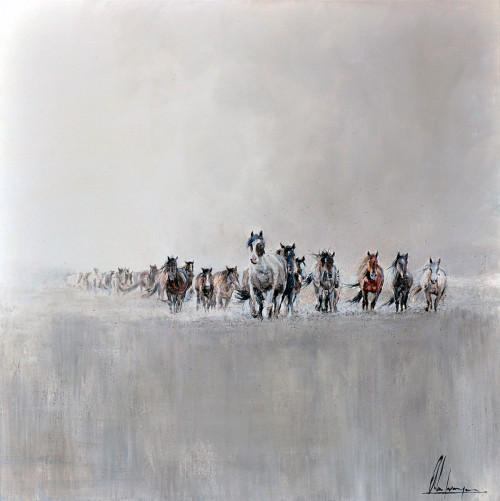 Annabelle Lanfermeijer + Running horses